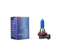LOTTO DI 10 PEZZI Lampadina alogena M-TECH XenonBlue H11 12V 55W PGJ19-2
