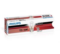 LOTTO DI 10 PEZZI Philips WB T5 24V2W W2x4,6d CP