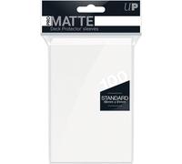 Lotto di 100 maniche Ultra Pro Pro-Gloss formato standard 66x91 mm (bianco)