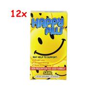 Lotto Di 12 Happy Pillole 60 Capsule St John's Worth, Same, D3 B12 Caffeina Bpi