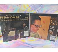 Lotto di 2 Bill Evans Records: At Town Hall Vol. 1, Trio '65