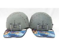 Lotto Di 2 Caschi Multi Sport Disney Blu Denim 8+ Ragazze Bambine Hannah Montana