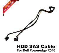 Lotto di 2 cavi RAID SAS Dell PowerEdge R540 R550 8 alloggiamenti per PERC H3...