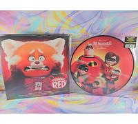 Lotto di 2 dischi colonna sonora Disney (nuovi): Turning Red, The Incredibles