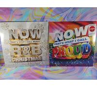 Lotto di 2 dischi musicali Now That's What I Call: Proud, R&B Christmas