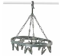 Lotto Di 2 Klager's Pieghevole 16 Pioli Clip E Scolapiatti Bucato Stendino