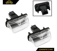 Lotto Di 2 Luci Targa Posteriore Pinze per Citroën Saxo Xsara