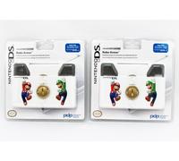 Lotto Di 2 Mario E Luigi Nintendo DS Lite NDSL Robo Armor Hard Case Shell Skin