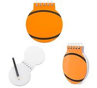 Lotto di 20 quaderni per bambini, basket, a forma di pallone da basket, dettagli per bambini, per eventi e compleanni