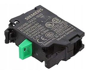 Lotto di 25 - NUOVO modulo di contatto Siemens 3SU1400-1AA10-1BA0...