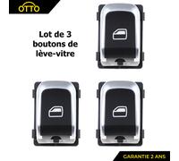 3 Pulsante Alzacristalli Anteriore Destro Previsto per Audi A1 A4 A5 A6 A7 Q3
