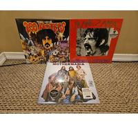 Lotto di 3 dischi Frank Zappa: 200 motel, Chunga's Revenge, Mothermania