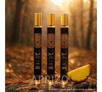 Lotto di 3 Eau De Parfum da uomo Asad da 35 ml AMEERAT AL ARAB BLACKNote di testa: Gelsomino, CaprifoglioNote di cuore: Lavanda, Zafferano, PeperoncinoNote di fondo: Menta, Cardamomo, BasilicoMUSAMAM