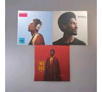 Lotto di 3 Jon Batiste Records (nuovi): World Music Radio Yellow, We Are,...