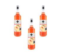 Lotto di 3 sciroppi Rioba - pesca 3x1l