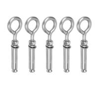 Lotto di 5 Ganci di Espansione Chiusi M6, Ancoranti a Muro Robusti in Acciaio Inossidabile 304 con Dado per Calcestruzzo, Mattone e Cartongesso