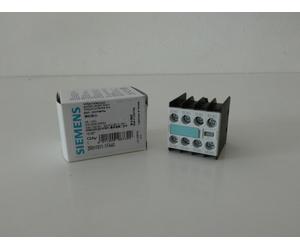LOTTO DI 5 PEZZI BLOCCO CONTATTORE 4L PER CONTATTORI S00 SIEMENS 3RH1911-1FA40