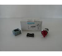 LOTTO DI 5 PEZZI SEL. A LEVA ROSSO 2 POS. STABILE 0 I 22MM SIEMENS 3SB3501-2KA21