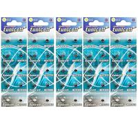 Eunicell Batterie pulsanti AG0 LR63 LR521 SR521 W379 - Lotto di 50