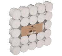 Lotto di 50 candele bianche