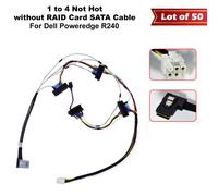 Lotto di 50 Dell PowerEdge R240 60 cm Mini-SAS SFF-8837 a 4x cavo SATA 2F8RD