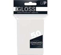 Lotto di 50 maniche Ultra Pro Pro-Gloss formato standard 66x91 mm (trasparente)