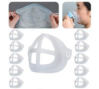 Lotto di 510 supporti per maschera, miglioramento 3D, in silicone, supporto di protezione, per rosse, proteggere il trucco, America, lo spazio respiratorio Aiuta a favorire una respirazione morbida
