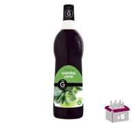 Lotto di 6 sciroppi Rioba - Green Mint - 6x1l