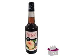 Lotto di 6 sciroppi Rioba - Tè da pesca - 6x70cl