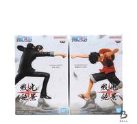 Lotto di figure One Piece Monkey D Luffy e Rob Lucci - Senkou Zekkei...