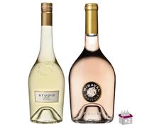 Lotto Discovery Miraval 2x75Cl- 1 Studio di Miraval 2021 Bianco 75CL 13% e 1 Côtes de Provence Rosé 2021 75CL 13%