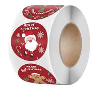 Lotto Etichette Regali Natale 10 rotoli 5000 pz, Adesivi Regalo Natale, Affarone