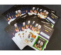 lotto flyer bustine MINECRAFT Panini - 50 pz