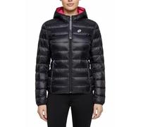 Lotto GIUBBOTTO DONNA 110 GRAMMI - PIUMINO DONNA INVERNALE - TRAPUNTATO IMBOTTITO 110 GRAMMI GIACCA DONNA GIUBBOTTO DONNA CON CAPPUCCIO (L, 149650 NERO)