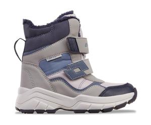 LOTTO Hoonah Tex K, Stivali a metà Polpaccio, Grigio Midblue, 30 EU