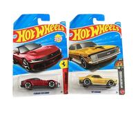 Lotto Hot Wheels 2026 Mainline Case D nuove rosse Ferrari 12Cilindri e Camaro...