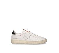 LOTTO LEGGENDA Sneaker uomo bianca/nera in pelle 45