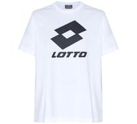 LOTTO Maglietta da Uomo, Bianco, XXL
