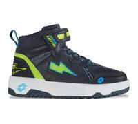LOTTO Melco K Unisex Kids, Scarpe da Ginnastica, Navy Lime, 25 EU
