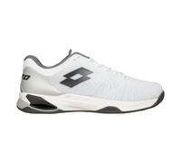 Scarpe da tennis da uomo Lotto Mirage 100 II Clay - all white/asphalt/vapor gray 43,5