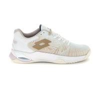 Scarpe da tennis da donna Lotto Mirage 100 II Clay - all white/warm taupe - Multicolore (39)
