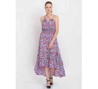 Lotto misto abiti da festa estivi senza maniche stampati da donna con...