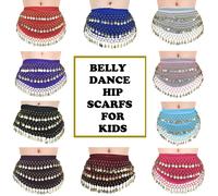 Lotto misto all'ingrosso di 10 pezzi sciarpe per bambini danza del ventre cin...