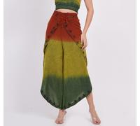 Lotto misto all'ingrosso pantaloni dip-dye ricamati gamba larga casual relaxe...