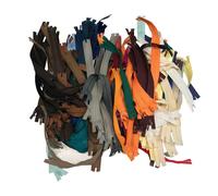 Lotto misto di 100 pezzi cerniera vari colori e lunghezze nuove cerniere