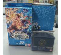 LOTTO ONE PIECE STARTER DECK ACE E NEWGATE ST-22 BANDAI E. ODA + DECK BOX