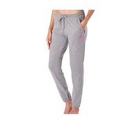 Lotto pantalone tuta donna in felpa ESTIVA, offerta per 1-2 pezzi, pantaloni felpa donna leggeri (1 PEZZO GRIGIO, S)