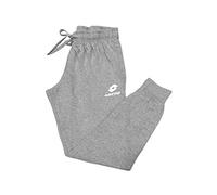Pantalone tuta uomo Lotto Homewear felpato Grigio