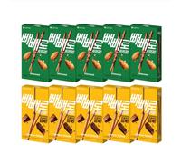 Lotto Pepero Mandorla 32g X 5EA & Choco Filled 45g X 5EA Set