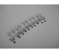 Lotto Perni Sgancio Rapido Clips M6x12 Fast Release Pin Kit Schnellverschlüsse